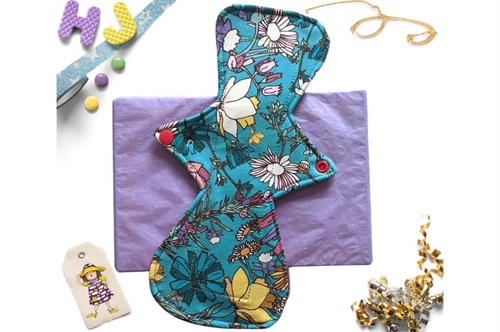 Click to order  10 inch Cloth Pad Wildflowers now